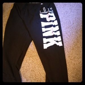 Large Victoria secret sweat pants